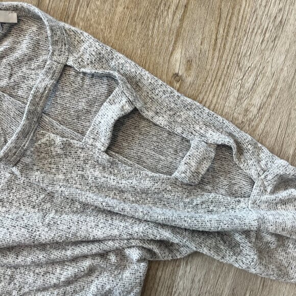 Womens Acemi Grey 3/4 Sleeve Top - S - Picture 3 of 5